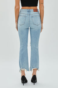 HIDDEN Happi Cropped Flare Stretch Jeans