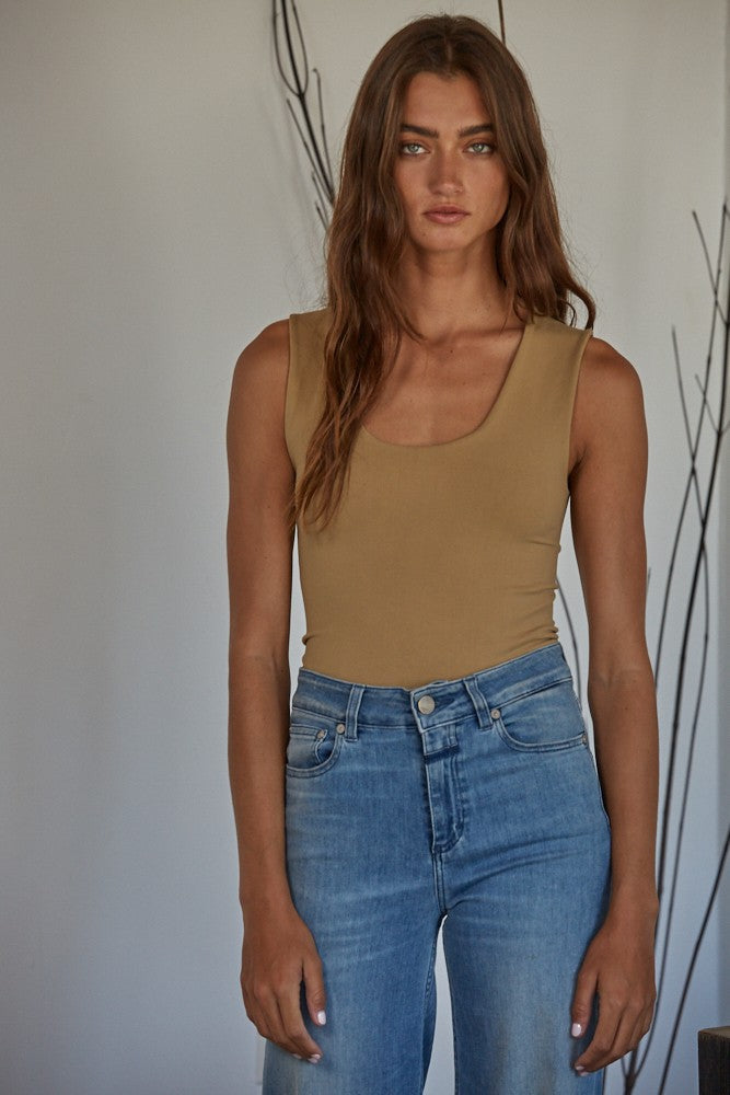 Iced Coffee Seamless Tank Top