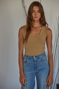 Iced Coffee Seamless Tank Top