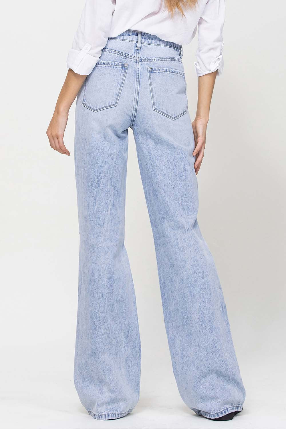 Vervet 90's High Rise Vintage Flare Jeans- Barely Worn