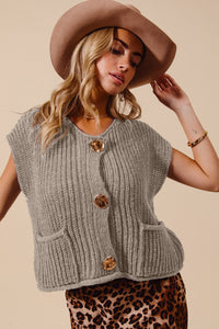 Stone Sweater Vest