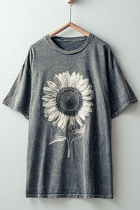 Midnight Sunflower Graphic Tee