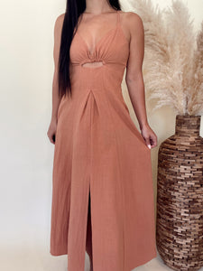 Terracotta Maxi Dress