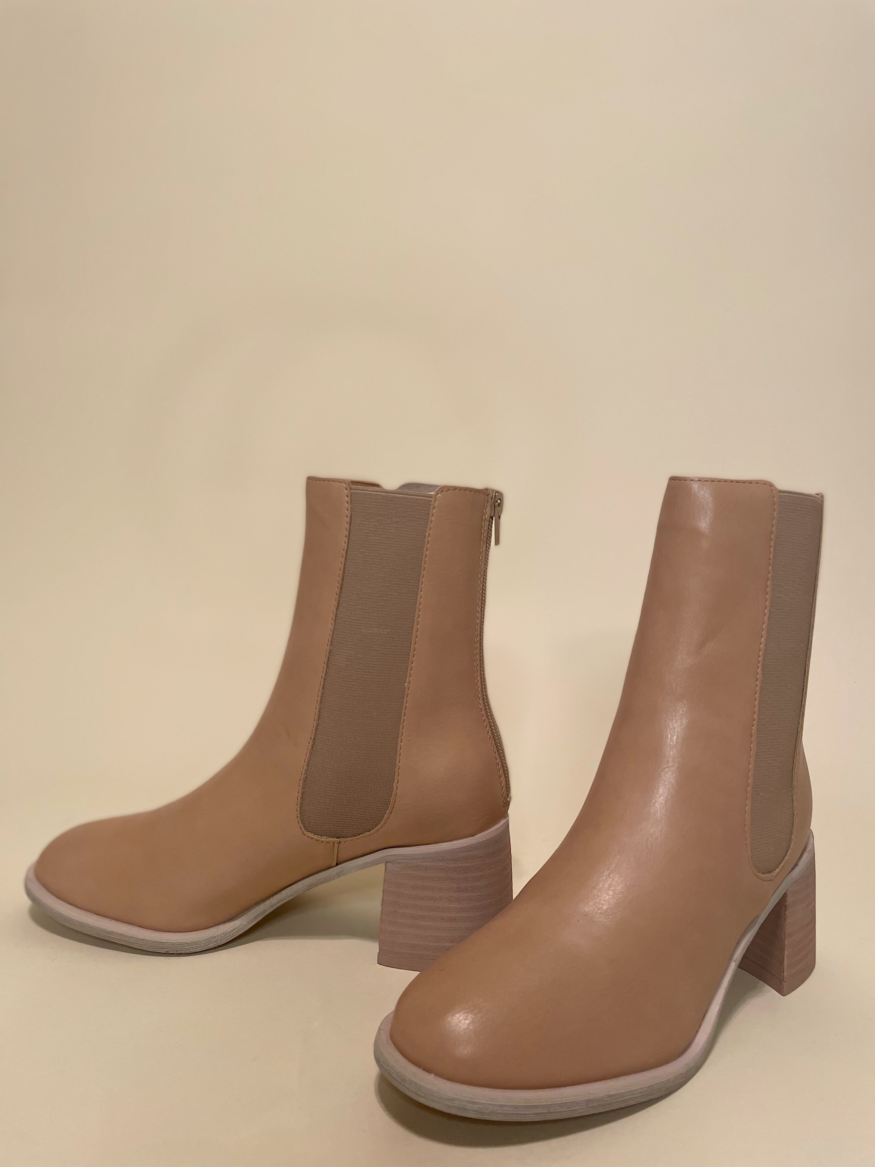 Cora Tall Ankle Booties