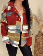 Load image into Gallery viewer, Aztec Sherpa Jacket
